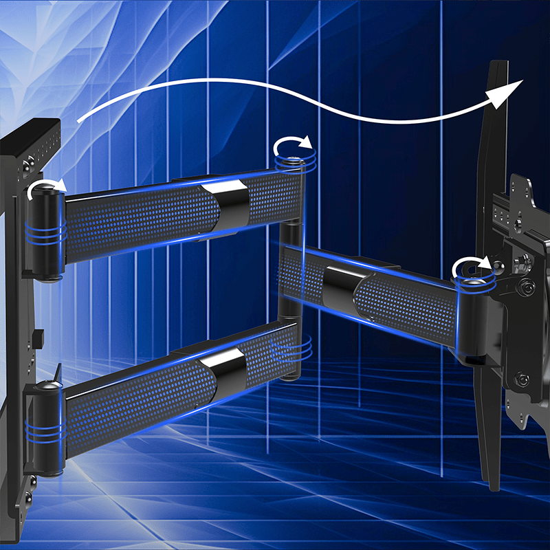 DQ Hercules 2.0 80 cm Flex TV fäste Svart - tvvaggfaste.se