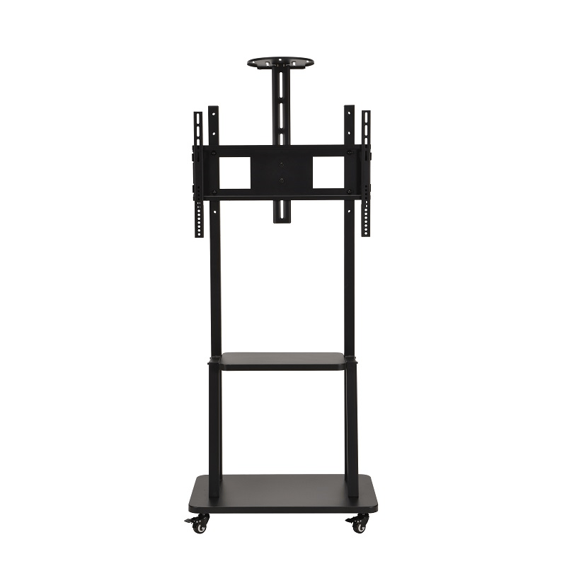 DQ TV Stativ Artemis Svart med hjul - tvvaggfaste.se