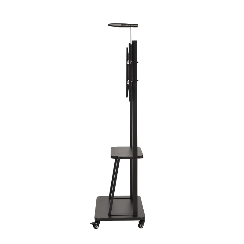 DQ TV Stativ Artemis Svart med hjul - tvvaggfaste.se