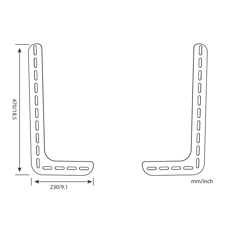 My Wall Universal Soundbar Mount - tvvaggfaste.se