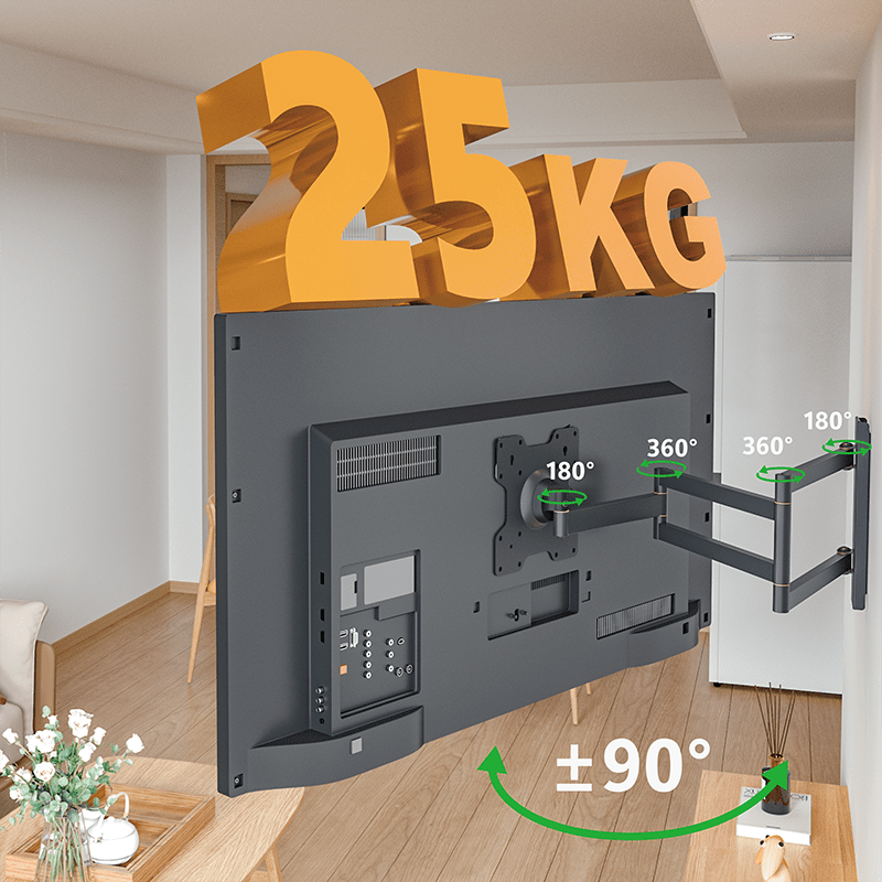 XTRARM Axis XL Svart 108,5 cm - tvvaggfaste.se