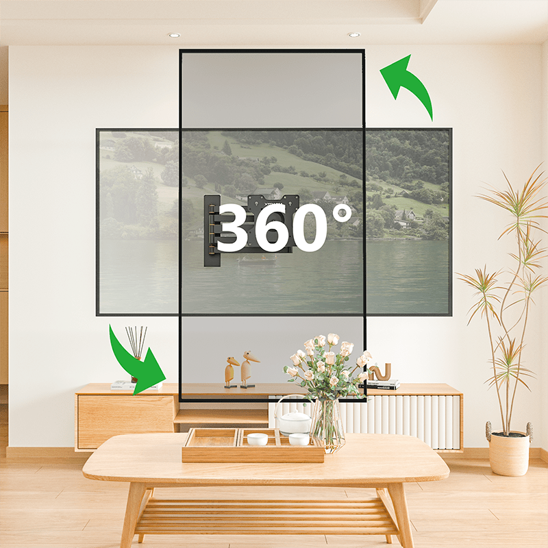 XTRARM Axis XL Svart 108,5 cm - tvvaggfaste.se