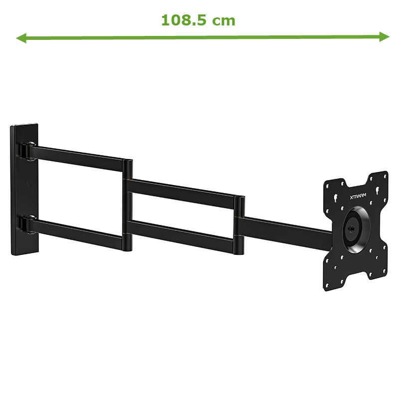 XTRARM Axis XL Svart 108,5 cm - tvvaggfaste.se