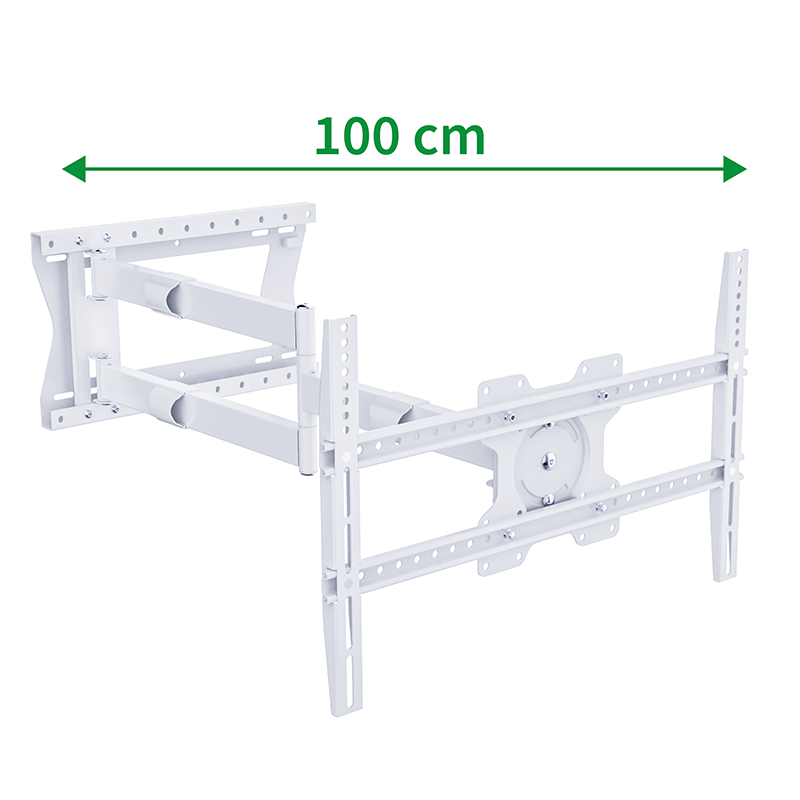 XTRARM Crius 100 cm Rotate 600 TV fäste Vit - tvvaggfaste.se