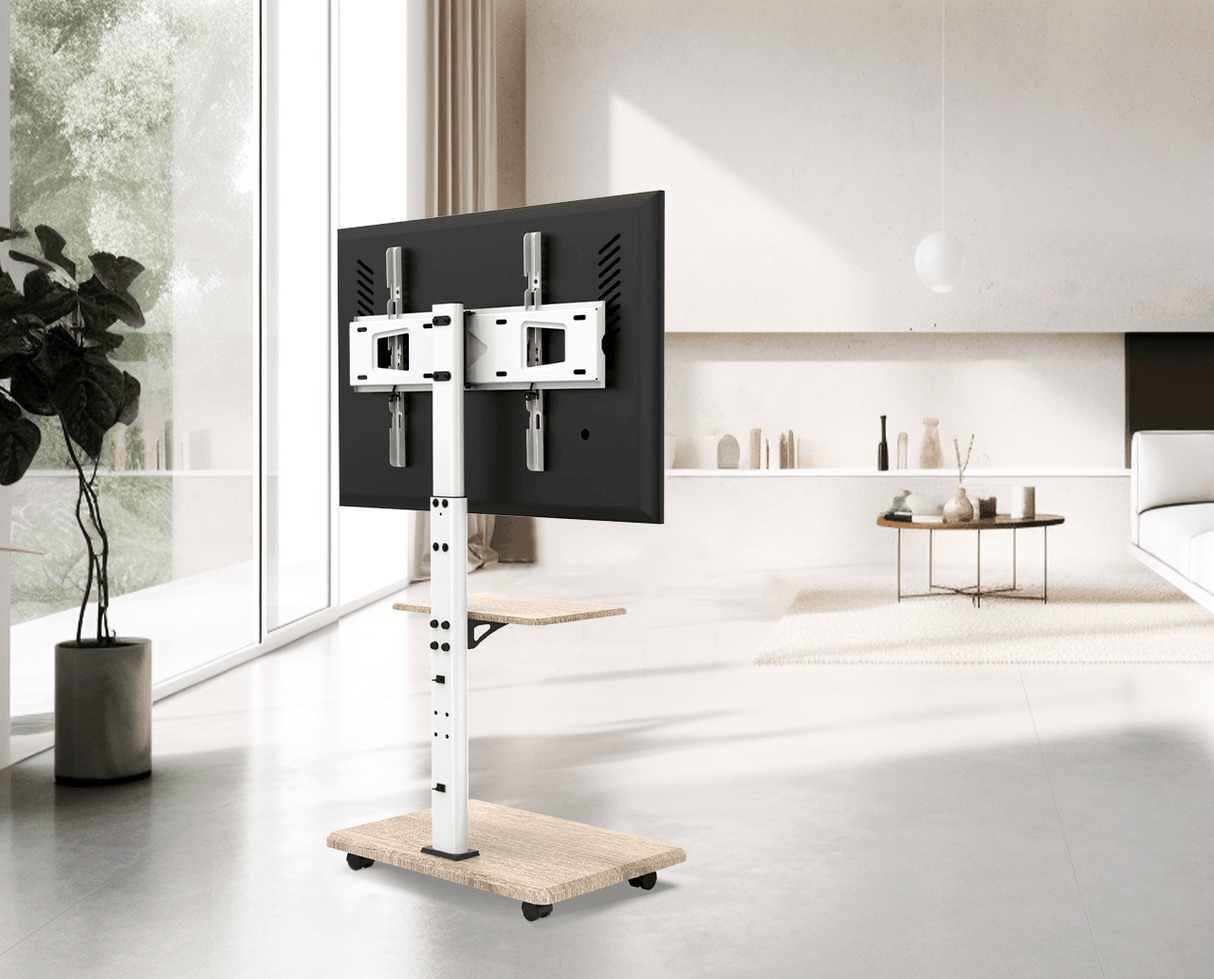 XTRARM Delphos TV Stativ Hvid - tvvaggfaste.se