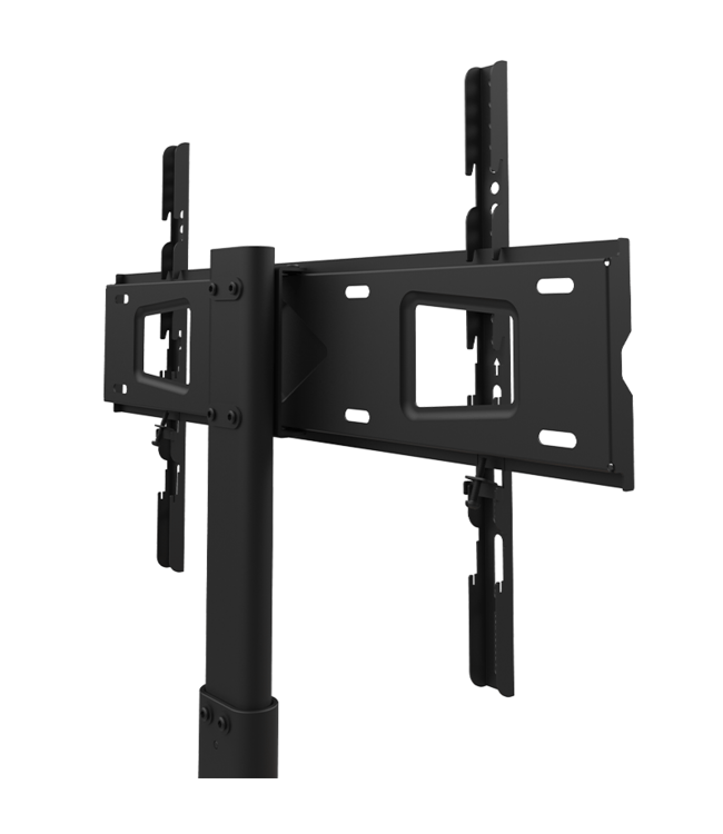 XTRARM Delphos TV Stativ Valnöt med hjul - tvvaggfaste.se