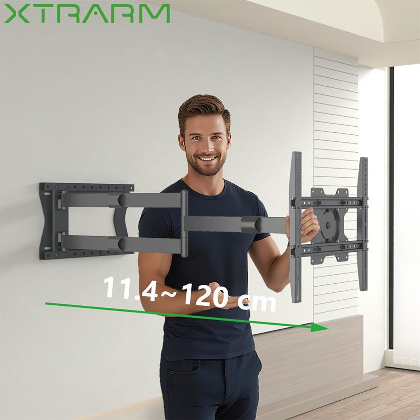 XTRARM Ferrom 120 cm TV fäste - tvvaggfaste.se