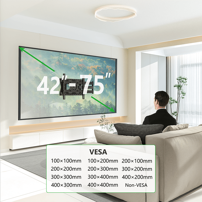 XTRARM Ferrom 120 cm TV fäste - tvvaggfaste.se