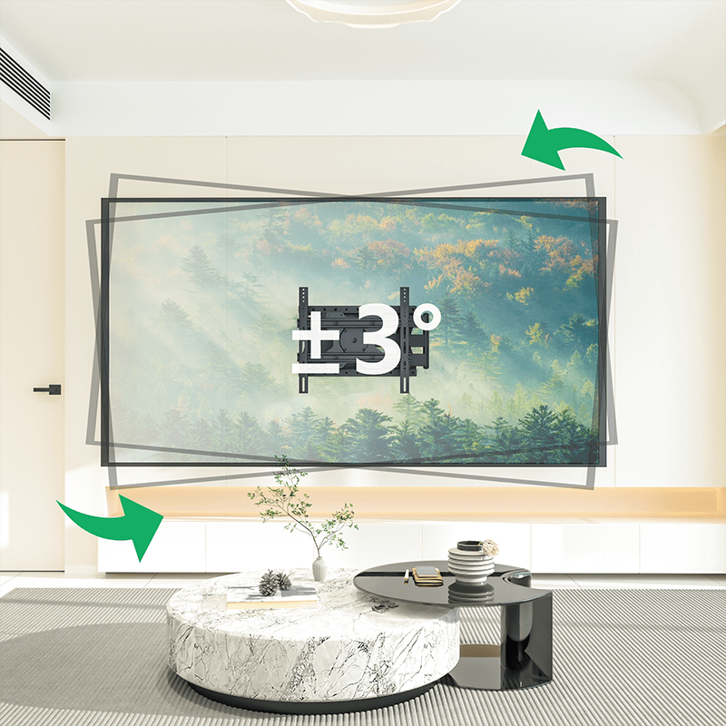 XTRARM Tantal 80 cm Fixed TV fäste Svart - tvvaggfaste.se