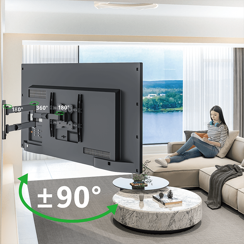 XTRARM Tantal 80 cm Fixed TV fäste Svart - tvvaggfaste.se