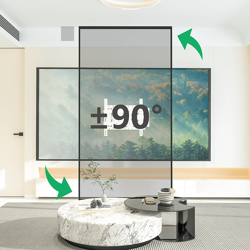 XTRARM Tantal 80 cm Flex TV fäste Vit - tvvaggfaste.se