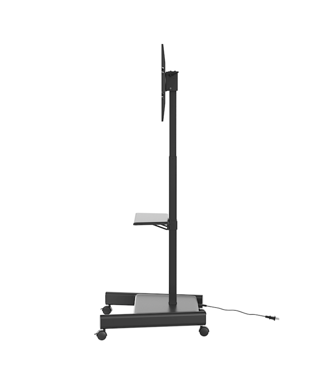 XTRARM TV - stativ Elevate med elektriskt höjdjustering svart - tvvaggfaste.se