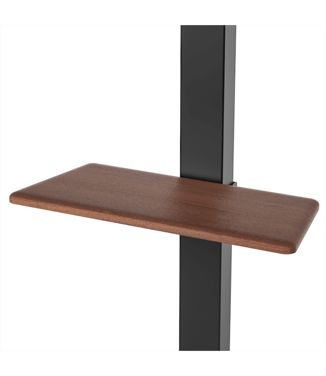 XTRARM TV - stativ Elevate med elektriskt höjdjustering valnöt - tvvaggfaste.se