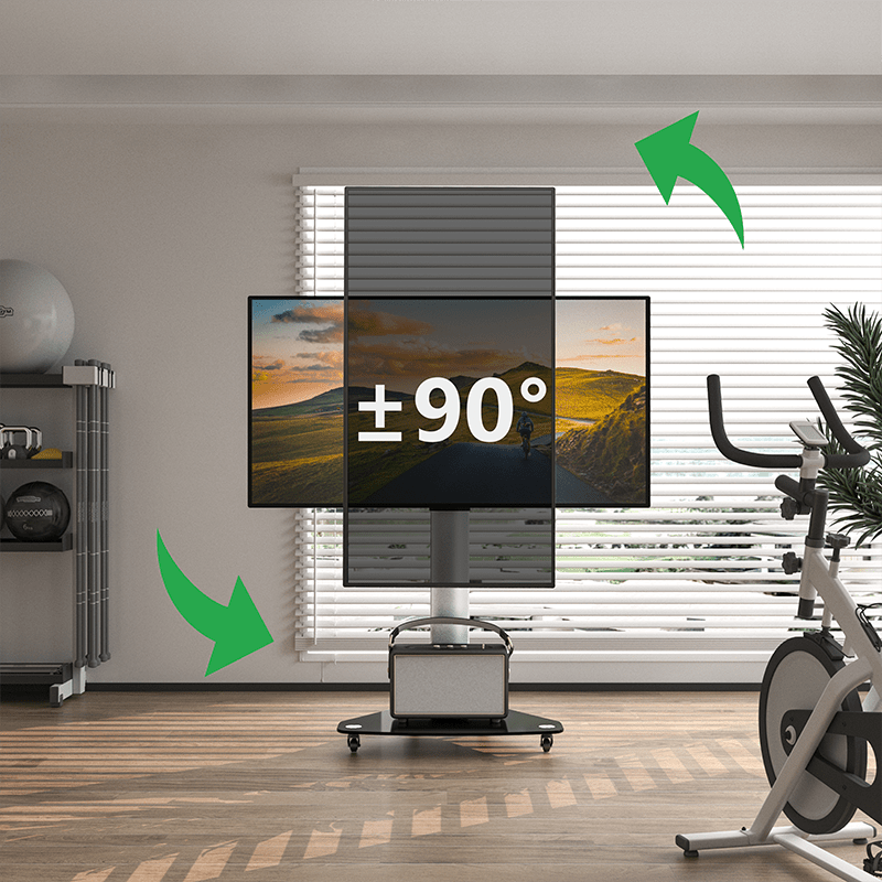 XTRARM TV Stativ Proton 100 Alu - tvvaggfaste.se