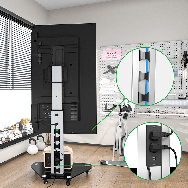 XTRARM TV Stativ Proton 100 Alu - tvvaggfaste.se