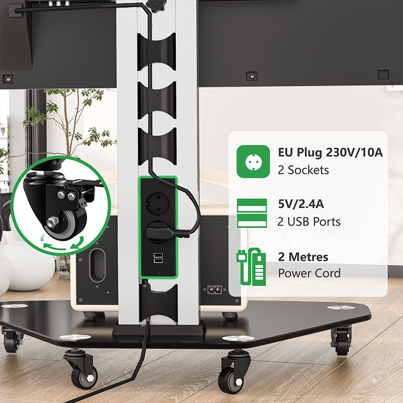 XTRARM TV Stativ Proton 100 Alu - tvvaggfaste.se