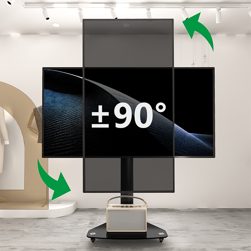 XTRARM TV Stativ Proton 100 Svart - tvvaggfaste.se