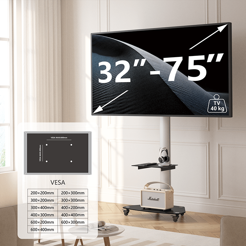 XTRARM TV Stativ Proton 300 alu - tvvaggfaste.se