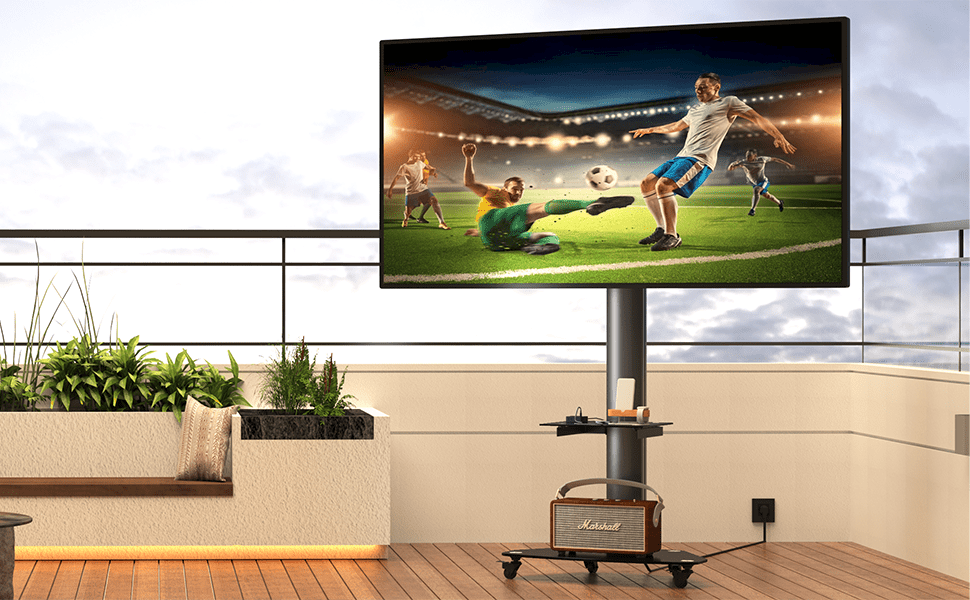 XTRARM TV Stativ Proton 300 Svart - tvvaggfaste.se