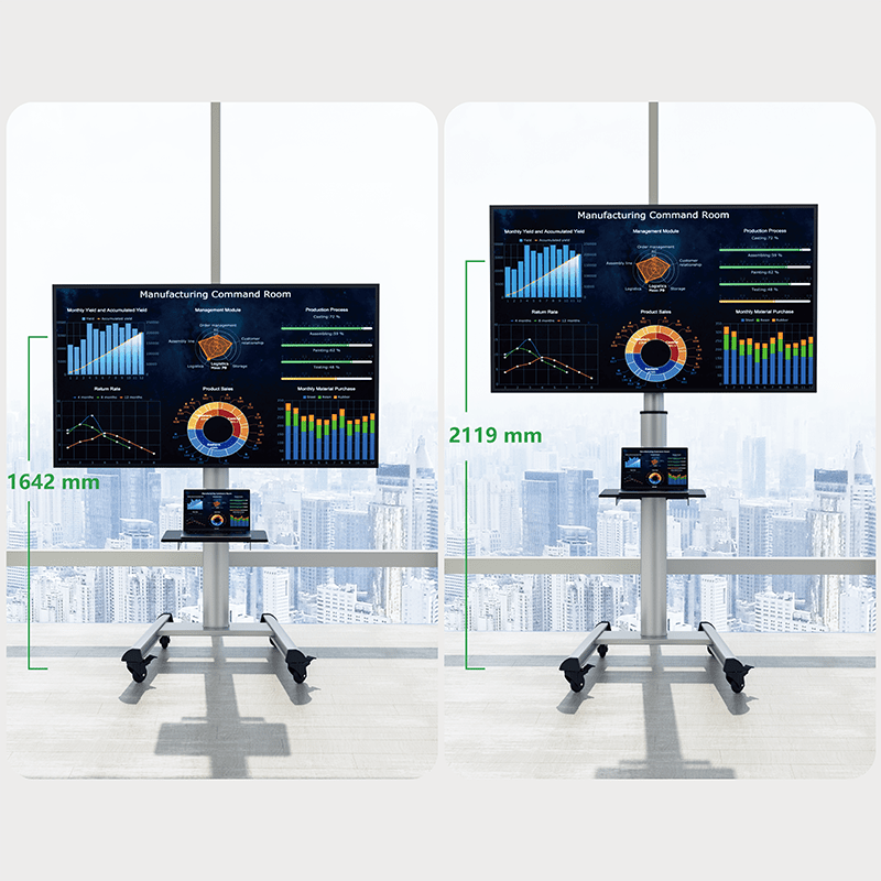 XTRARM TV Stativ Proton 500 alu - tvvaggfaste.se