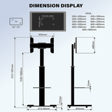 XTRARM TV Stativ Proton 500 alu