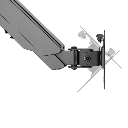 DQ Monitorfäste Sena Black - med gasfjäder - tvvaggfaste.se