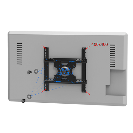 DQ VESA adapter M400 - VESA 400x400mm - tvvaggfaste.se