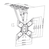 My Wall TV ceiling mount electric HL40ML - tvvaggfaste.se