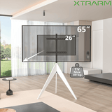 XTRARM Argo Tripod TV - ställ Vit - tvvaggfaste.se