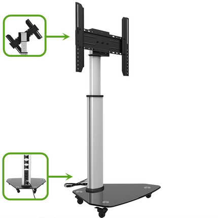 XTRARM TV Stativ Proton 100 Alu - tvvaggfaste.se