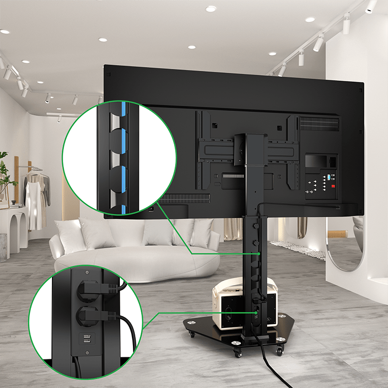 XTRARM TV Stativ Proton 100 Svart - tvvaggfaste.se