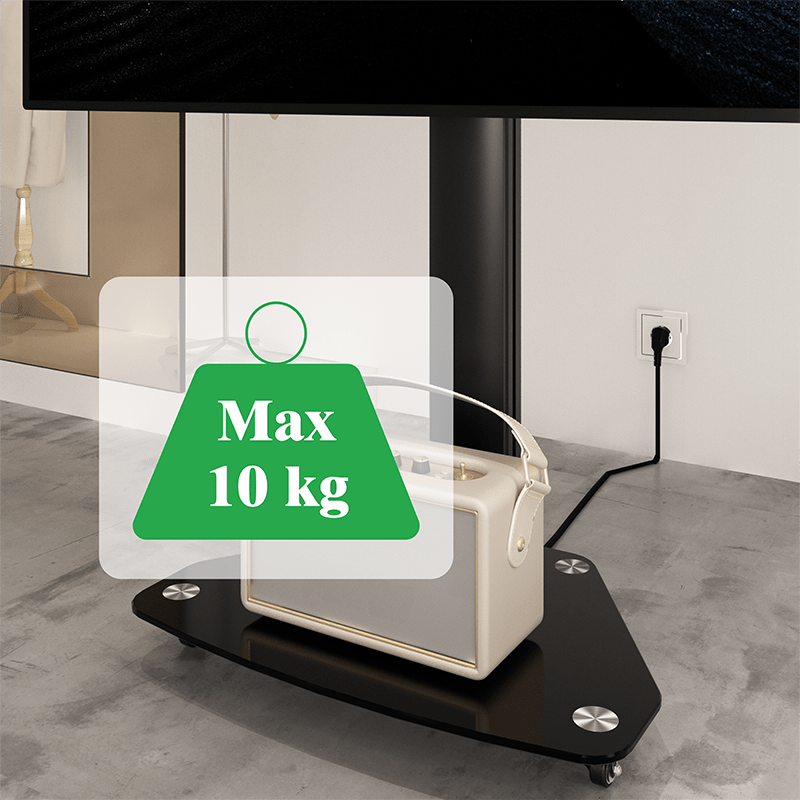 XTRARM TV Stativ Proton 100 Svart - tvvaggfaste.se