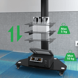 XTRARM TV Stativ Proton 300 Svart - tvvaggfaste.se