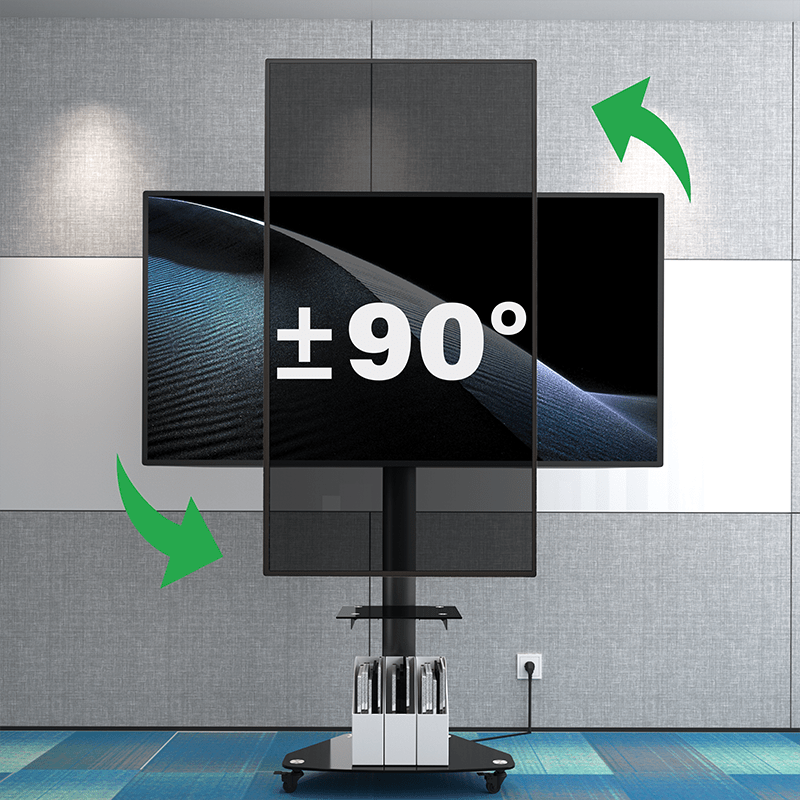 XTRARM TV Stativ Proton 300 Svart - tvvaggfaste.se