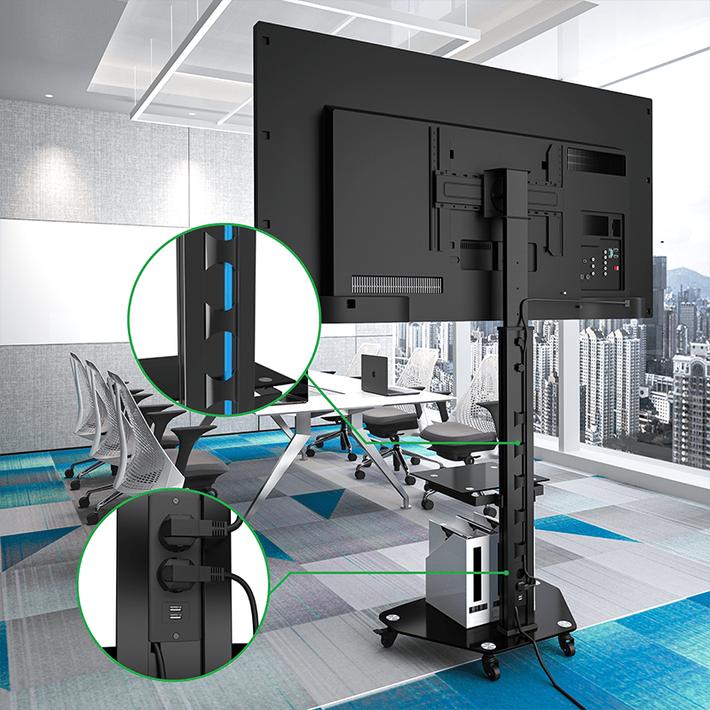 XTRARM TV Stativ Proton 300 Svart - tvvaggfaste.se