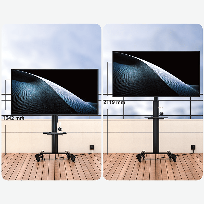 XTRARM TV Stativ Proton 500 svart - tvvaggfaste.se
